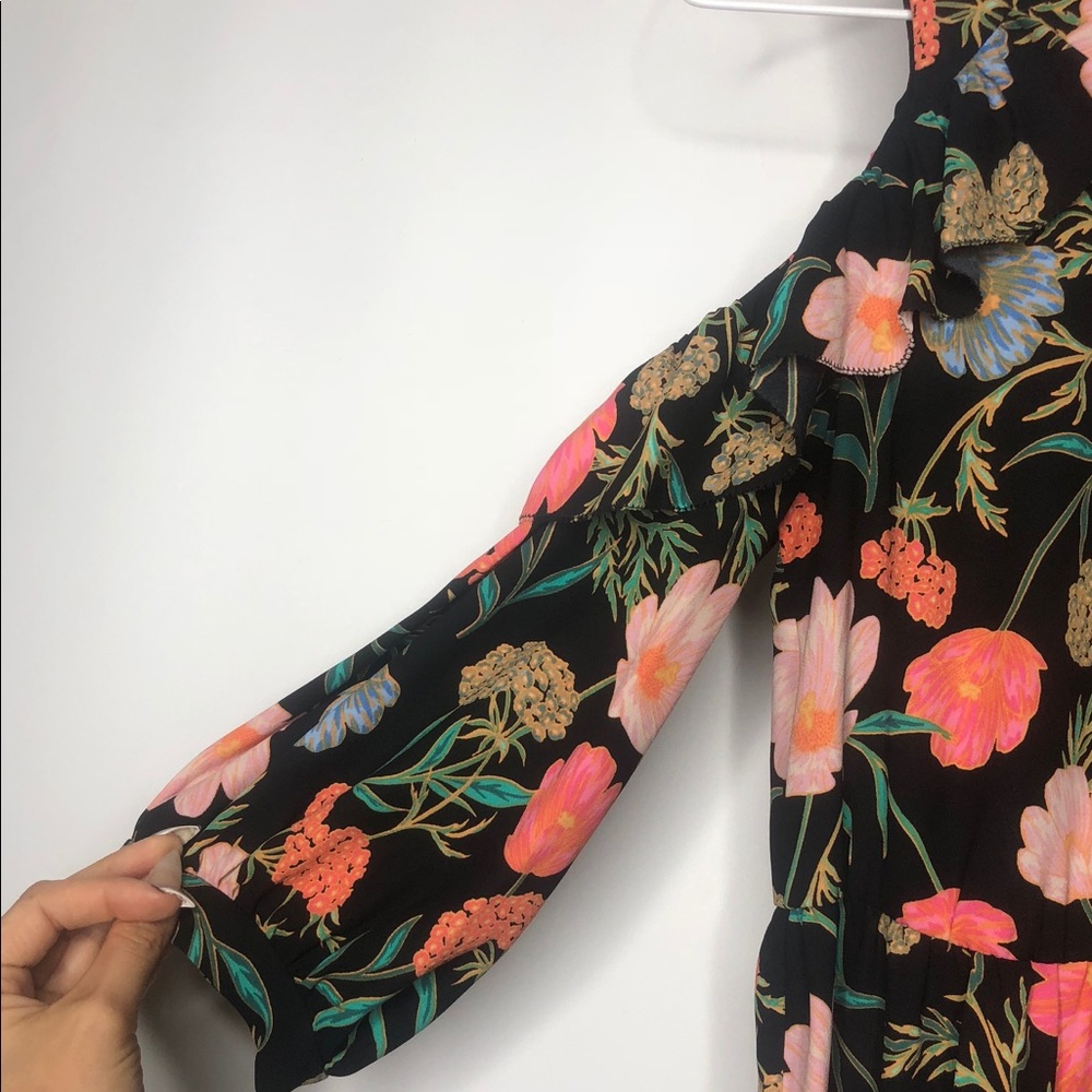 Kate Spade Blossom Cold Shoulder Dress - Picture 4 of 8
